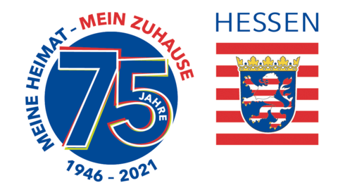 Dachmarke 75 Jahre Hessen Dachmarke der Landesjubiläums